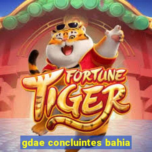 gdae concluintes bahia